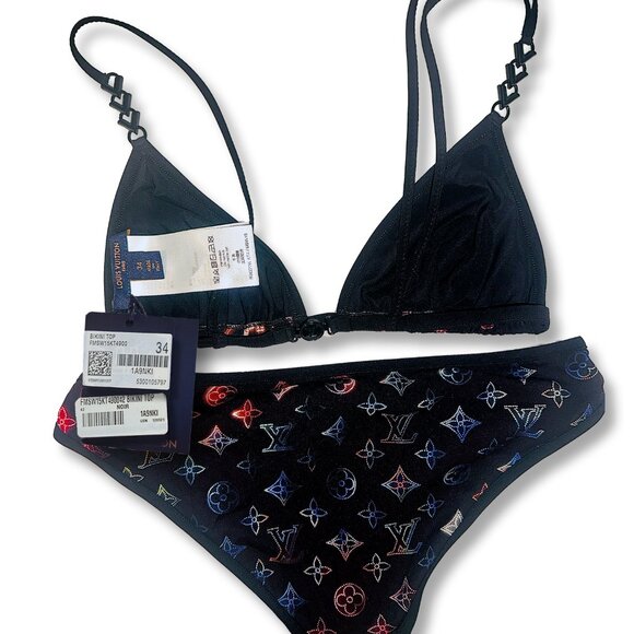 Louis Vuitton***RARE ITEM***Neon Mahina Monogram Bikini (set) NWT - Picture 9 of 10